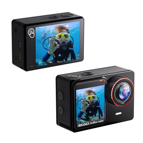 Waterproof 30 M True 4K Riding Camera Anti-shake Wide Angle HD Action Camera - Image 3