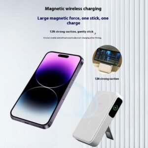 Digital Magnetic Wireless Power Bank Mobile