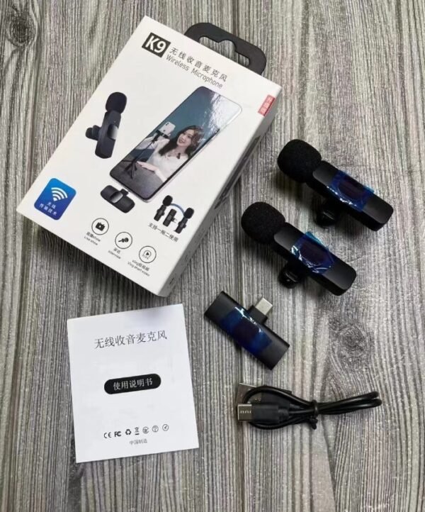 Collar Clip Microphone Outdoor Video Recording Wireless Microphone - Image 10