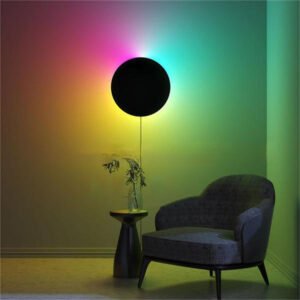 Bedside RGB Designer Hotel Creative Art Modern Simple Personality Wall Lamp