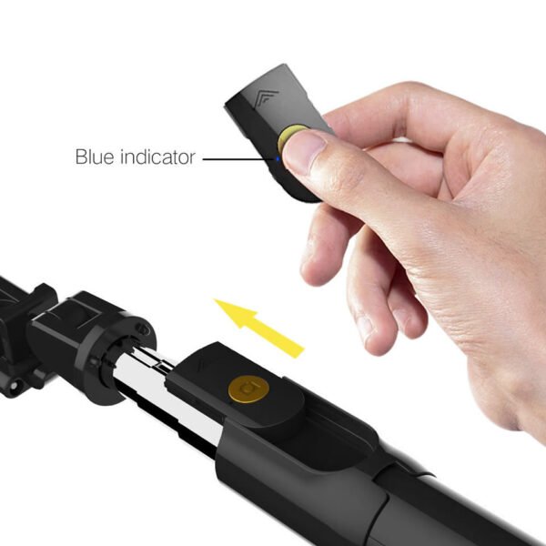 Compatible with Apple, Bluetooth selfie stick tripod - Image 4