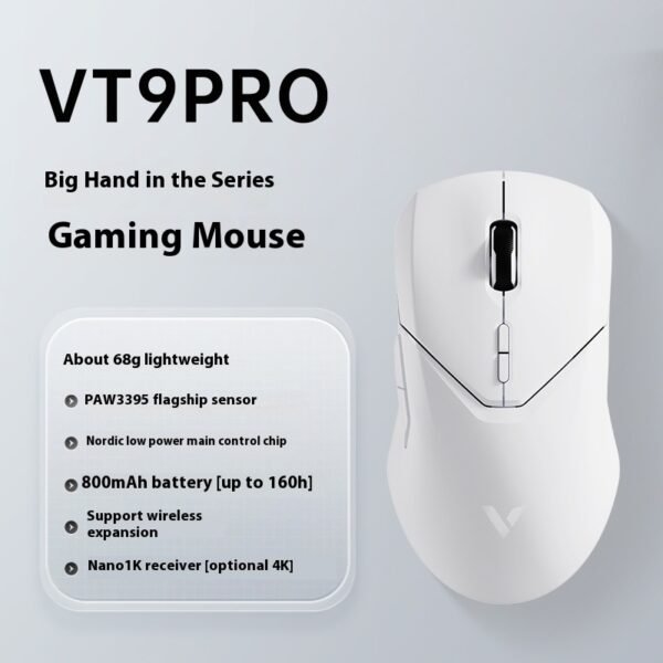 Wireless Mouse Lightweight T995 E-sports Ergonomic Game Office Dual-mode - Image 6
