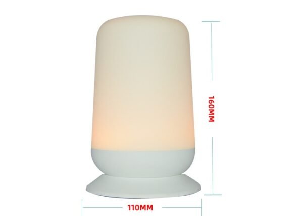 Smart Desk Lamp Dimmable RGB Atmosphere Bedroom Bedside Lamp LED - Image 4