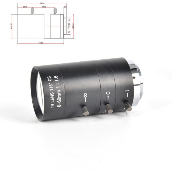 Manual Aperture 6-60MM Camera Lens - Image 3