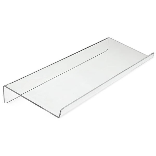 Advanced Tilting Computer Keyboard Stand For Convenient Ergonomic Typing Transparent Acrylic Keyboard Stand - Image 2