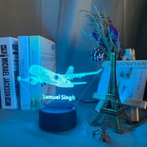 Aircraft Light Hologram Night Light