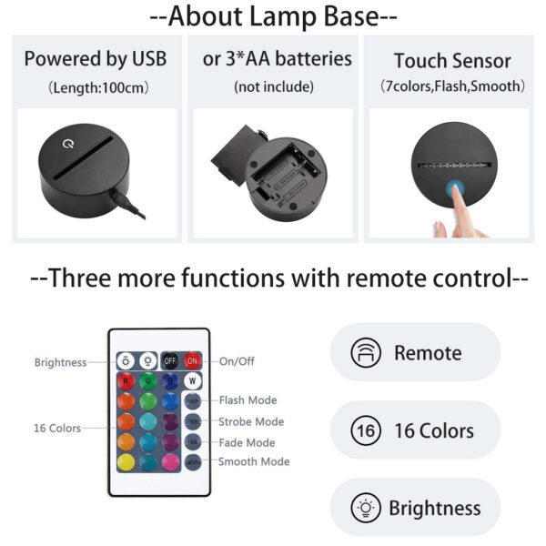 Aircraft Light Hologram Night Light - Image 4