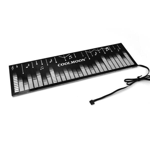 Cool Month Rgb Light Board Power Supply Compartment Light-Emitting Side Panel Chassis Graphics Card Bracket Rgb Color-Changing Led Power Light-Emitting Light Board - Image 4