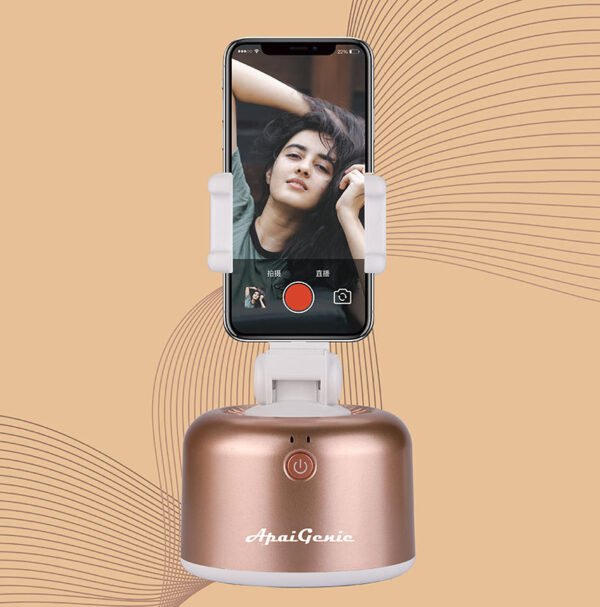 Love With The Second-Generation Upgrade 360 Smart Follow-Up Ptz Aai Genie 2 Mobile Phone Stabilizer Live Selfie - Image 2