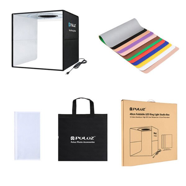 Ring Light Portable 40cm Folding Studio Simple Studio - Image 3