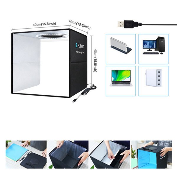 Ring Light Portable 40cm Folding Studio Simple Studio - Image 5