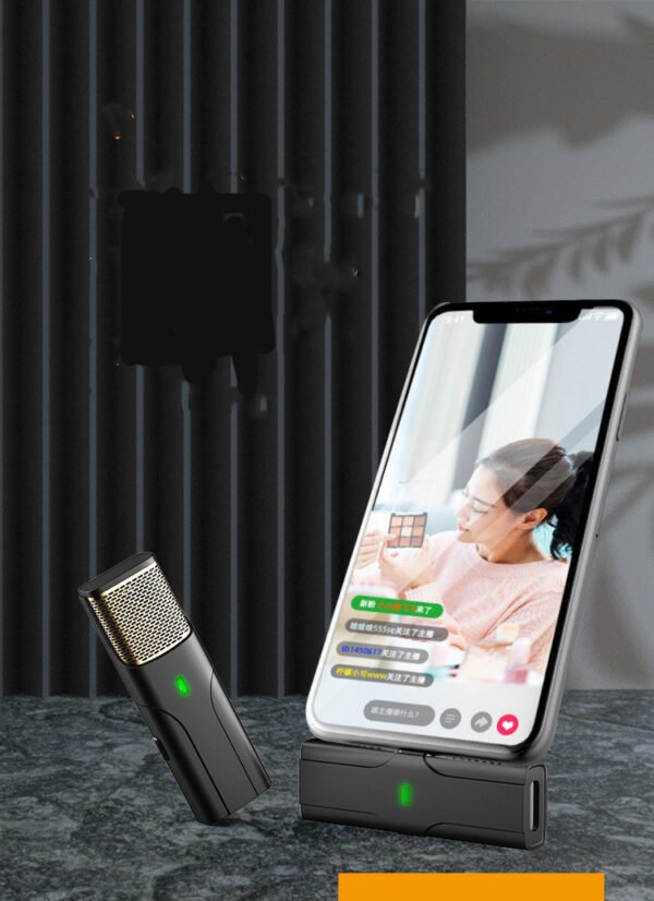 Live Microphone Lavalier Wireless Radio Bluetooth Recording Equipment - Image 4