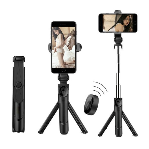 Compatible with Apple, Selfie stick phone tripod - Image 4