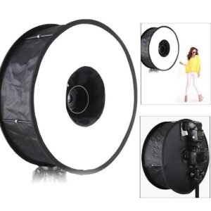 45cm Easy Folding Round Softbox Macro Flash45cm Easy Folding Round Softbox Macro Flash Soft Cover Ring Flash Soft Cover Soft Light Box Light Box