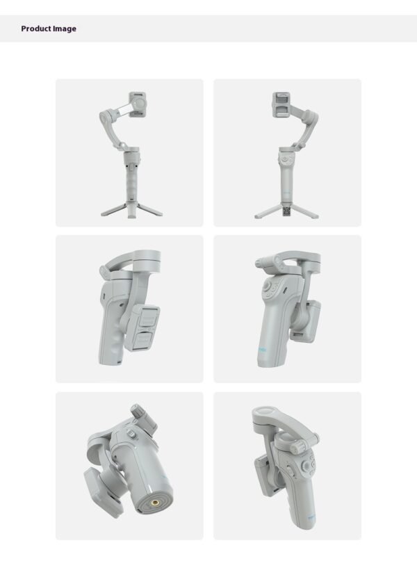 Hand-held Tripod Head Three-axis Mobile Phone Stabilizer - Image 2