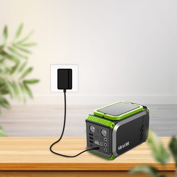 110V Camping Power Station,148Wh 200 W Solar Generator,40000mAh Emergency Power Supply Home Battery Backup For Camping - Image 5