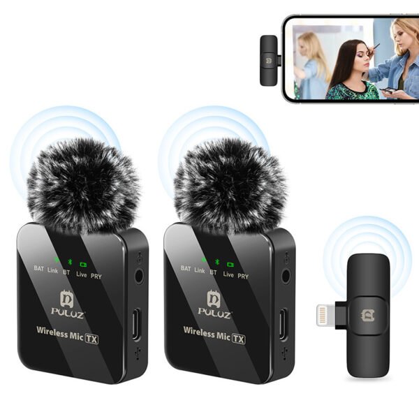 Wireless Neckline Clip Microphone Mouthpiece Outdoor - Image 3
