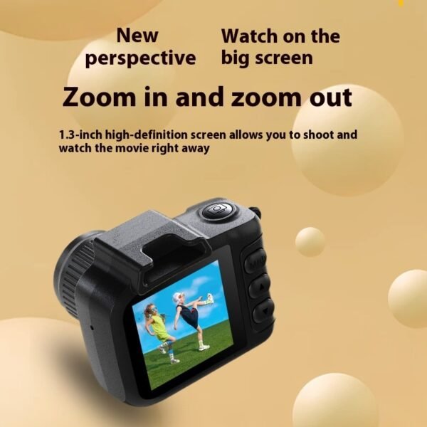 Retro Student Party Small Camera HD Sports Camera - Image 3