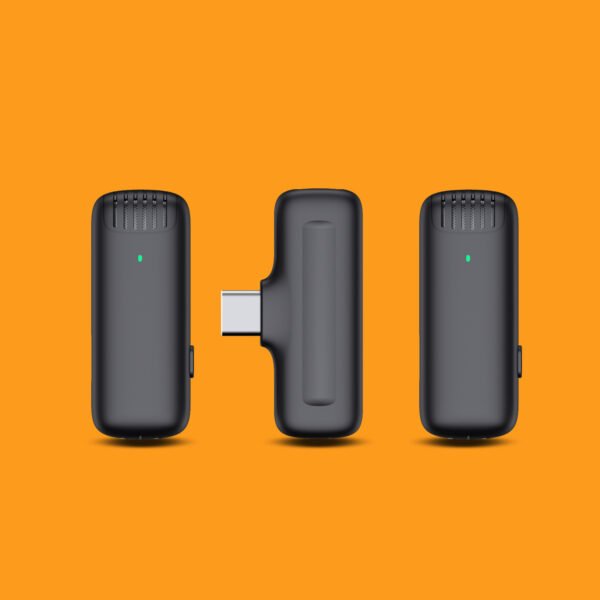 Wireless Lavalier Microphone With Charging Case - Image 5