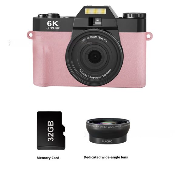 6K HD Digital Camera Mirrorless Camera Retro - Image 9