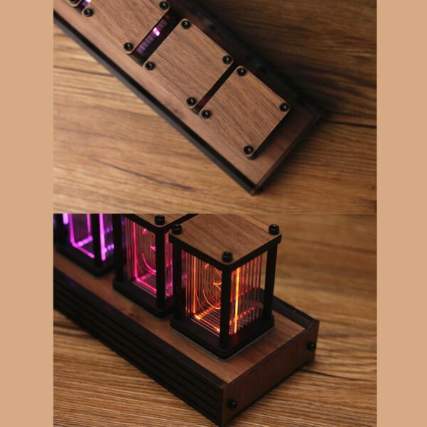 RGB Pseudo Glow Tube Clock Nixie Tube DIY Kit LED - Image 2