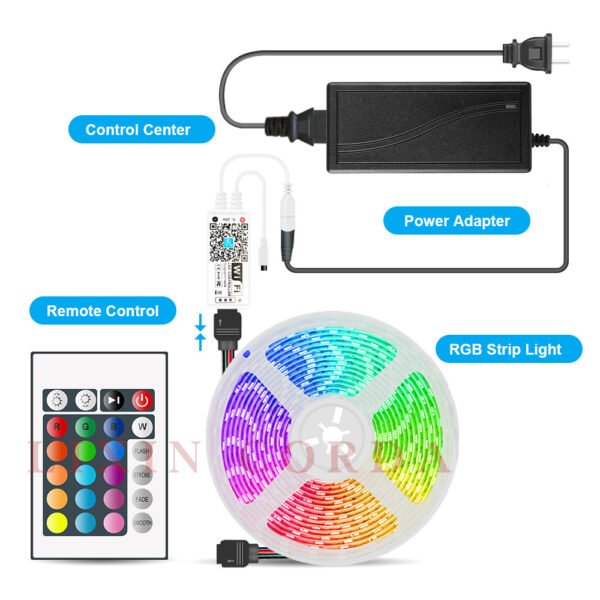 LED Strip Light RGB 5050 - Image 10