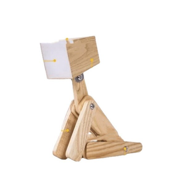 Wooden Adjustable Dog Desk Lamp Creative Children's Reading Lamp - Image 5