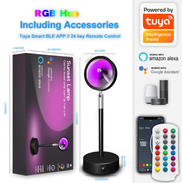 APP Remote Control RGB Floor Atmosphere Lamp - Image 2