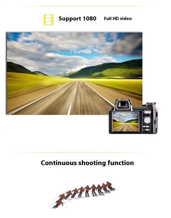 Telephoto Digital Camera D7100 Automatic Focus FHD HD Camera 33 Million - Image 10