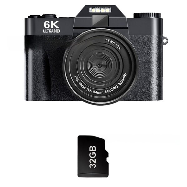 6K HD Digital Camera Mirrorless Camera Retro - Image 5
