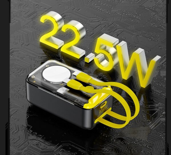 Transparent Mecha Magnetic Power Bank - Image 7