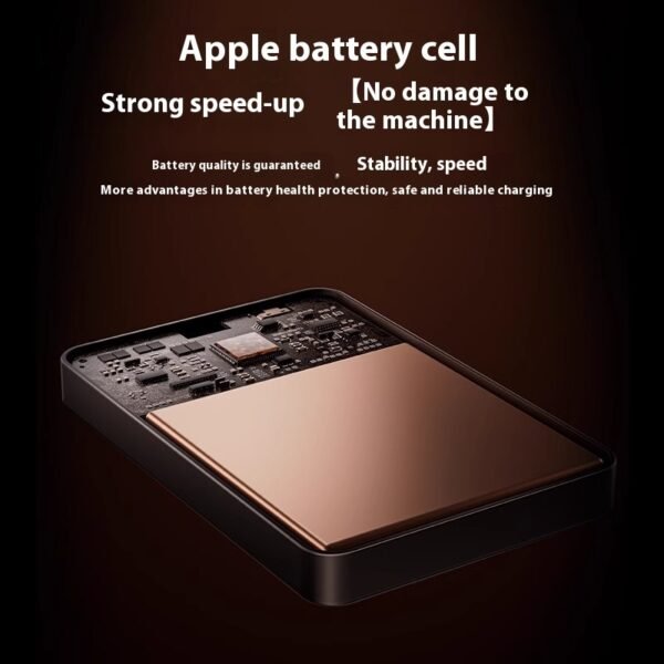 With Cable Transparent Bracket Magnetic Suction Power Bank - Image 4