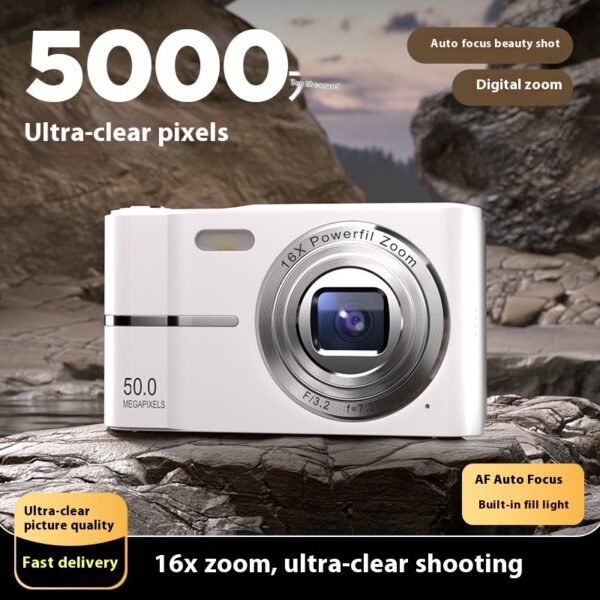 HD 4K Pixel Digital Camera Student Mini Shooting Camera - Image 3