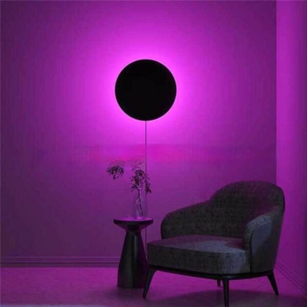 Bedside RGB Designer Hotel Creative Art Modern Simple Personality Wall Lamp - Image 7