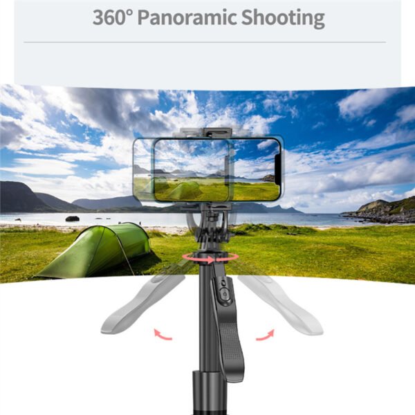 Mobile Phone Holder Gimbal Stabilizer Tripod - Image 2