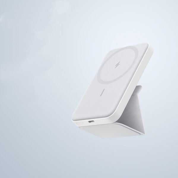 Magnetic Wireless Portable With Stand Power Bank 5000mAh Mobile Power Bank - Image 5