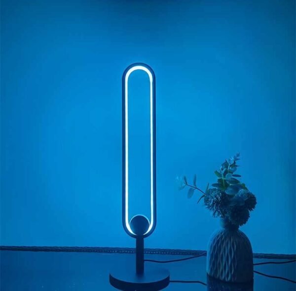 RGB Colorful Bedroom U-shaped Table Lamp - Image 2