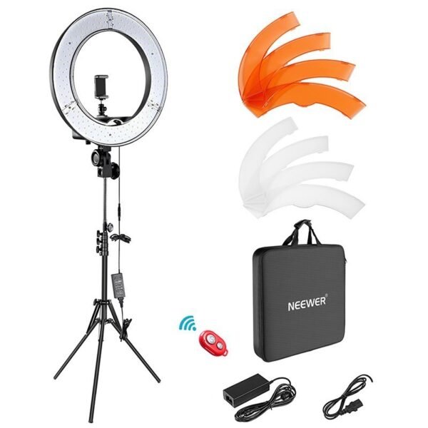 18 Ring Light LED Fill Light Mobile Phone Video Shooting Photo Photography Light - Image 5