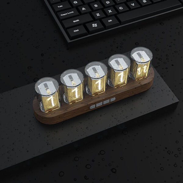 RGB Luminotron Clock Creative Led Electronic Digital Clock Colorful Clock - Image 9
