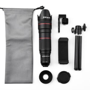 Monocular With External Camera Lens For Mobile Phone