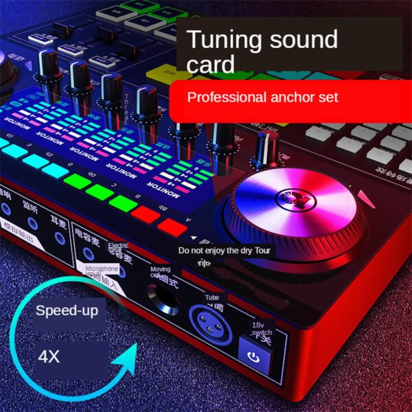 Tenlamp G6 Sound Card USB Condenser Wired Single Microphone Professional Podcast Microphone for Streaming Gaming YouTube Singing - Image 2
