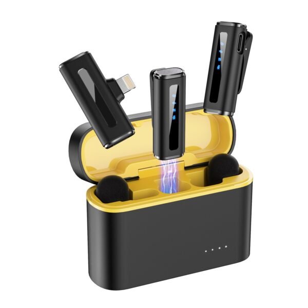 Wireless Network Clamp Microphone Noise Reduction Microphone - Image 3