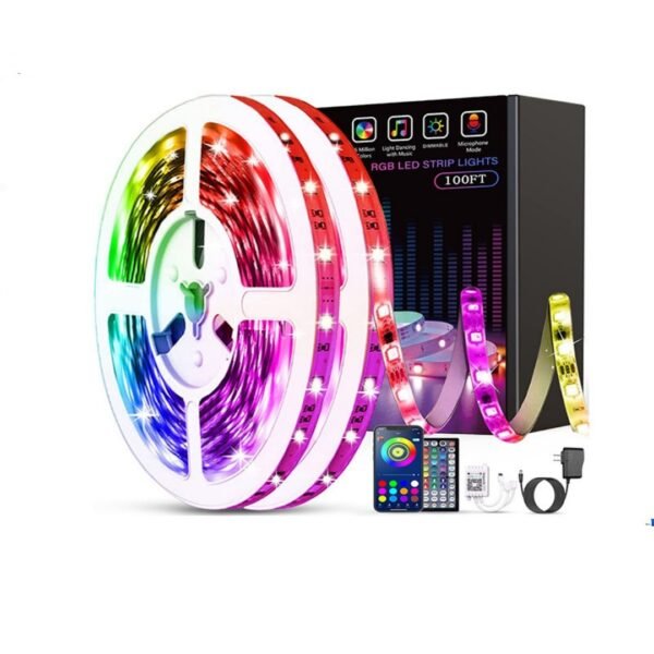 RGB Music Bluetooth Intelligent Low-voltage LED Light Strip - Image 3