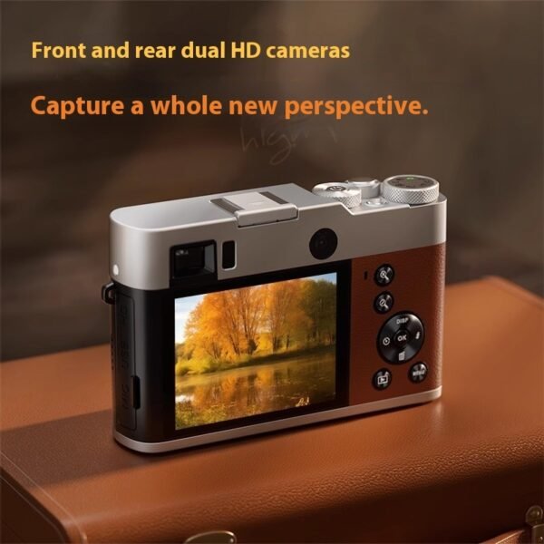 5K HD Digital Camera Front And Rear Dual Camera Fast Viewfinder Camera - Image 3
