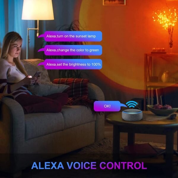 APP Remote Control RGB Floor Atmosphere Lamp - Image 4
