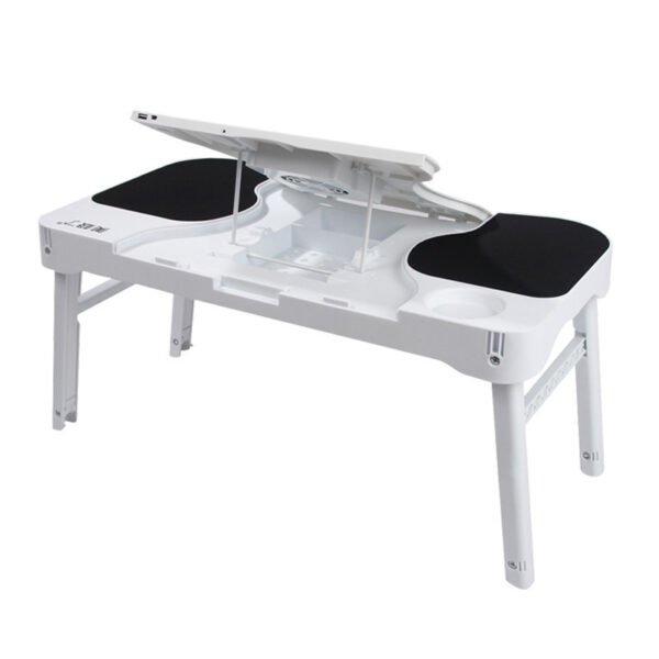Adjustable Angle Mobile Folding Computer Desk Simple And Modern - Image 2