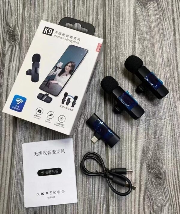 Collar Clip Microphone Outdoor Video Recording Wireless Microphone - Image 9