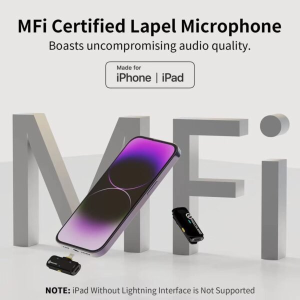 Wireless Lavalier Microphone Portable Mobile Phone - Image 3