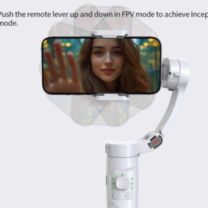 M1 Hand-held Tripod Head Three-axis Mobile Phone Stabilizer