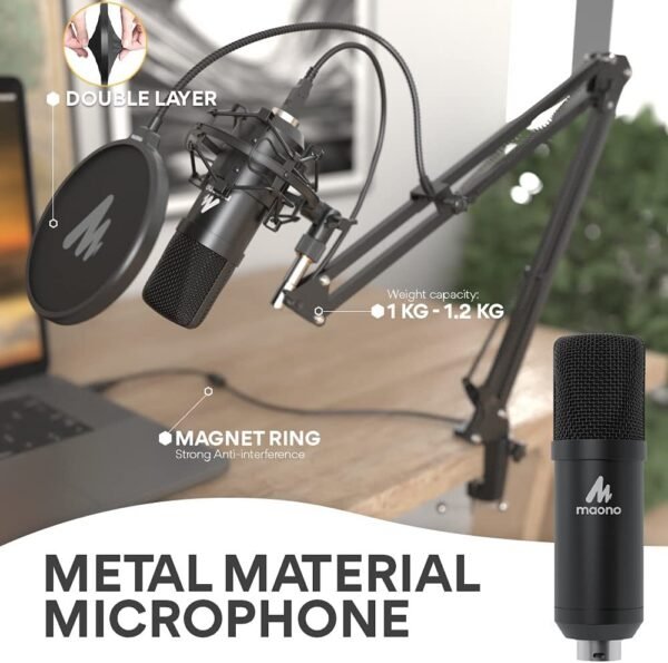 Mobile Phone K Song Capacitor Computer Recording Microphone Wired Microphone Mic - Image 5